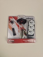 Unicorn Steel 400 Nickel Chrome Plated Dart Set 24 Pc 21 Gram With Case New