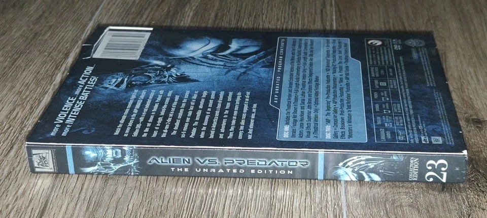 ALIEN VS PREDATOR AVP 2-DISC DVD 2004 UNRATED EDITION WITH SLIPCOVER NEW SEALED - Bild 4 von 4