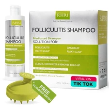 Folliculitis Shampoo | Antifungal Shampoo for Seborrheic Dermatitis, Scalp Ps...