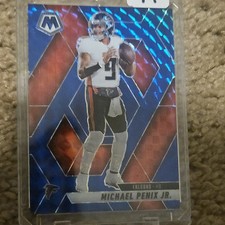 2025 Panini Mosaic - Michael Penix Jr. #51 Blue Mosaic Prizm /99