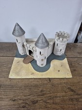 Jouet Ancien Château Fort Pour Figurine Style Starlux