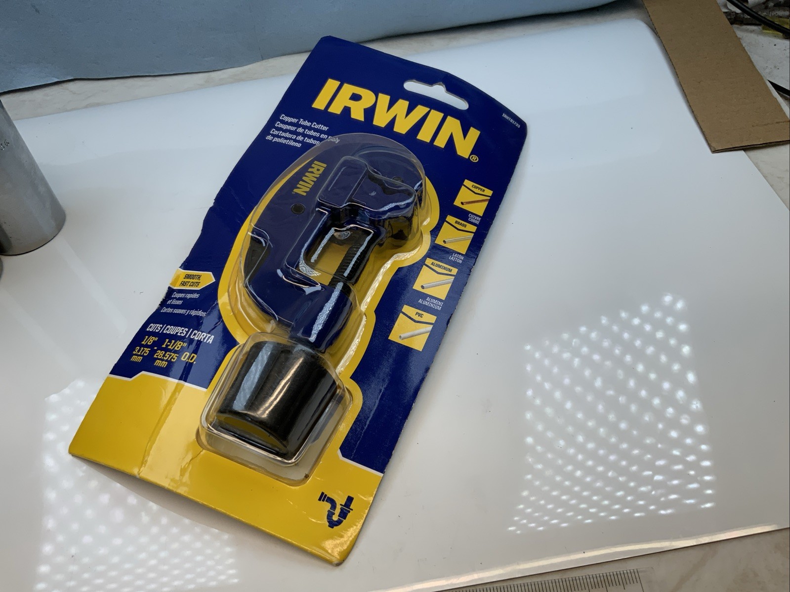 IRWIN Copper Tubing Cutter IRHT81733, Cuts 1/8" - 1-1/8", New