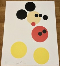Hand Signed Damien Hirst - Mickey MOUSE - EDITION 250 ORIGINAL