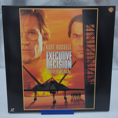 Executive Decision 1996 Japan LaserDisc PILF-2344 OBI Widescreen Dolby Digital