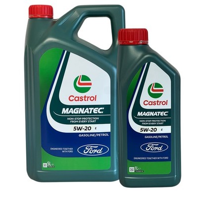 5+1 Liter Castrol Magnatec 5W20 E Motoröl Ford WSS-M2C948-B EcoBoost 5W-20