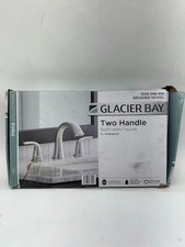 Glacier Bay Irena 8in. Widespread 2-Handle Bathroom Faucet - Brushed Nickel