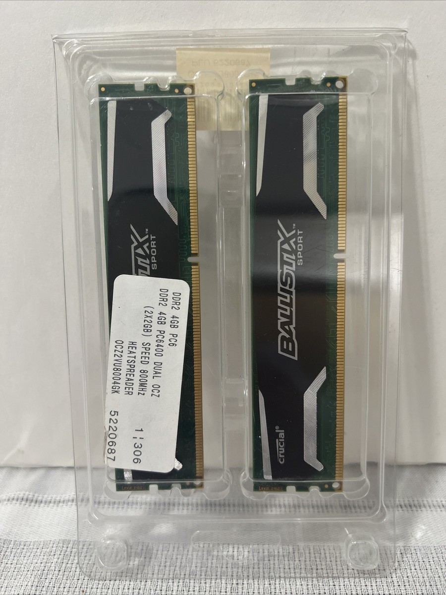 Ballistix Sport 4GB Dual 0cz | eBay