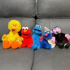 Sesame Street Plush Doll Set 5 Characters New with Tags