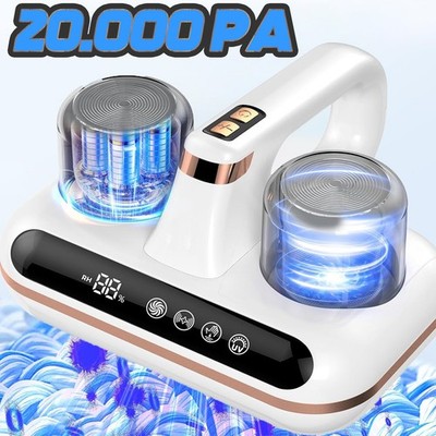 20000Pa Matratzenstaubsauger Milben Sauger mit UV Licht Handstaubsauger 1800mAh