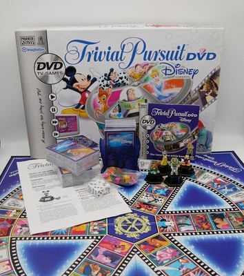 Trivial Pursuit Disney von Hasbro Familienspiel Brettspiel vollständig Englisch