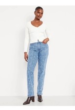 Old navy Women's High-Rise O.G. Loose Secret-Smooth Pockets Design Jeans 12 Tall