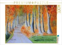 Calvendo Puzzle Autumn Magic | 1000 Pieces, Finished Size 25.2 × 18.9 In (64 × 4