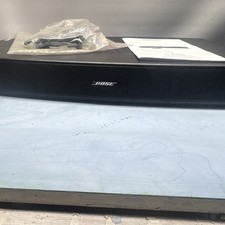 Bose Solo TV Sound System 2.0 Channel Wired Soundbar Black RCA Optical USB