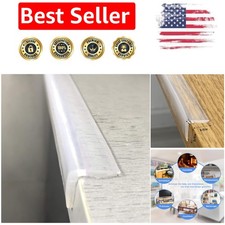 Pre-Taped Silicone Corner Guards - Safe Edge Protection for Kids, 3ft Length