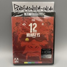 12 Monkeys (4K UHD) Terry Gilliam Bruce Willis Brad Pitt Arrow Video