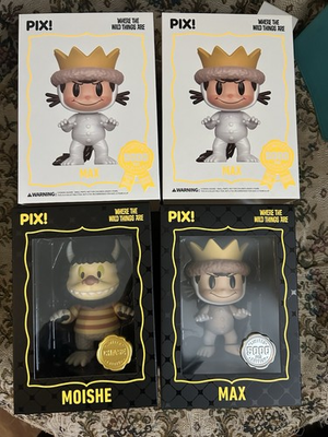 #ad #ad Thrilljoy PIX Where The Wild Things Are Max amp; Moishe Hero amp; Chase Figure Set $75.00