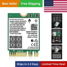 WiFi 6E Wireless Card Intel AX210 NGW Bluetooth 5.3 Tri-Band 5400Mbps Network...