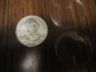 FRANKLIN MINT .925 STERLING SILVER MEDAL 35 GRAMS SOME TONING  MARTIN VAN BUREN