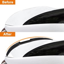 For Honda Accord 4dr Sedan 2013-2017 Gloss Black Car Rear Trunk Spoiler Lip Wing For Honda Accord 4dr Sedan 2013-2017 Gloss Black Car Rear Trunk Spoiler Lip Wing