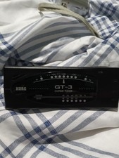 Korg GT-3 Guitar Tuner Black for Guitar and Bass Guitar