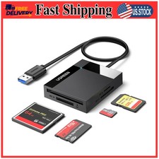 UGREEN USB 3.0 SD Card Reader Hub 5Gbps Multi Card Adapter for CF SD TF MS