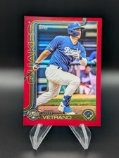 2025 Topps Pro Debut Baseball Joe Vetrano Chrome Red /10