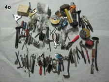 Huge Lot Tools Hardware Assorted Kit Set Wrenches  Sockets Hammer Cut off Wheels