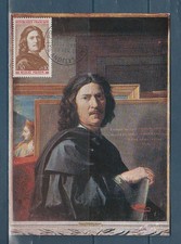 carte  1er jour  peintre  Nicolas  Poussin  27  Les Andelys  1965