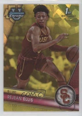 2023-24 Bowman U Chrome Sapphire Yellow 25/75 Rejean Ellis #29 jc3