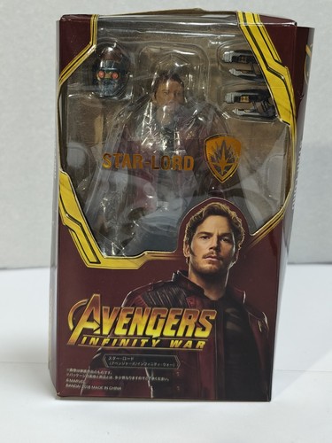 Action Figure Star Lord 1:12 6" Ko Bootleg No Bandai No Sh Guardiani Della Galas - Imagen 15 de 15