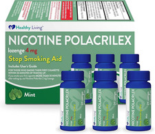 Nicotine Polacrilex Lozenge Stop Smoking Aid, 4 Mg Mint Flavor, 144 Count