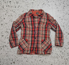 VTG Utex Multicolor Plaid Blazer Jacket Women's Sz 13/14