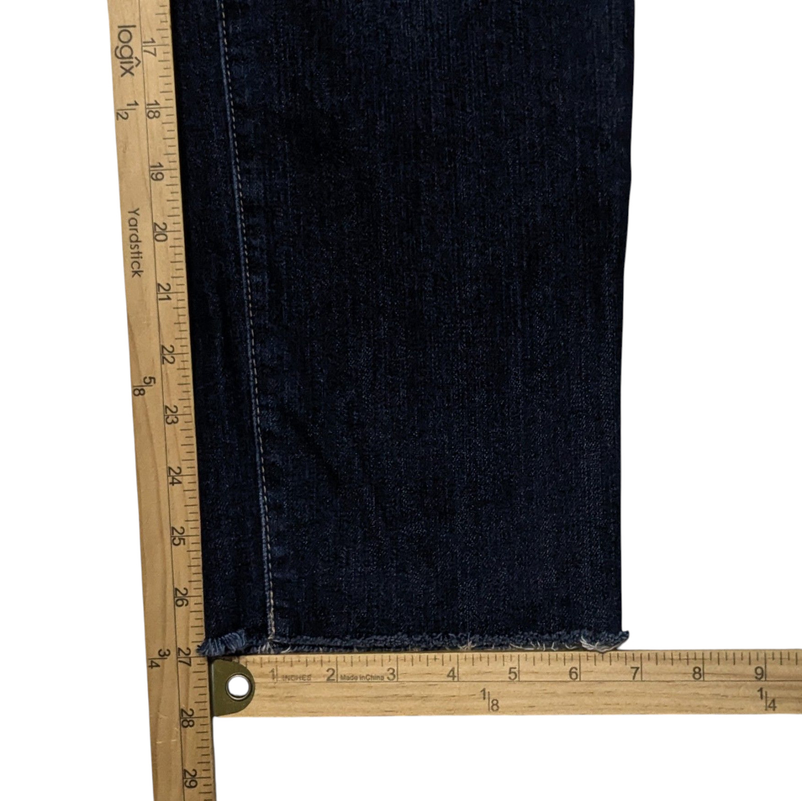 AG Adriano Goldschmied Jeans The Isabelle 29 High Rise Straight Leg Crop Denim