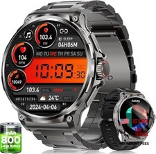 Men's Smart Watches - Answer/Make Call - 1.85" HD Screen - Outdoor Sports EF10-Z