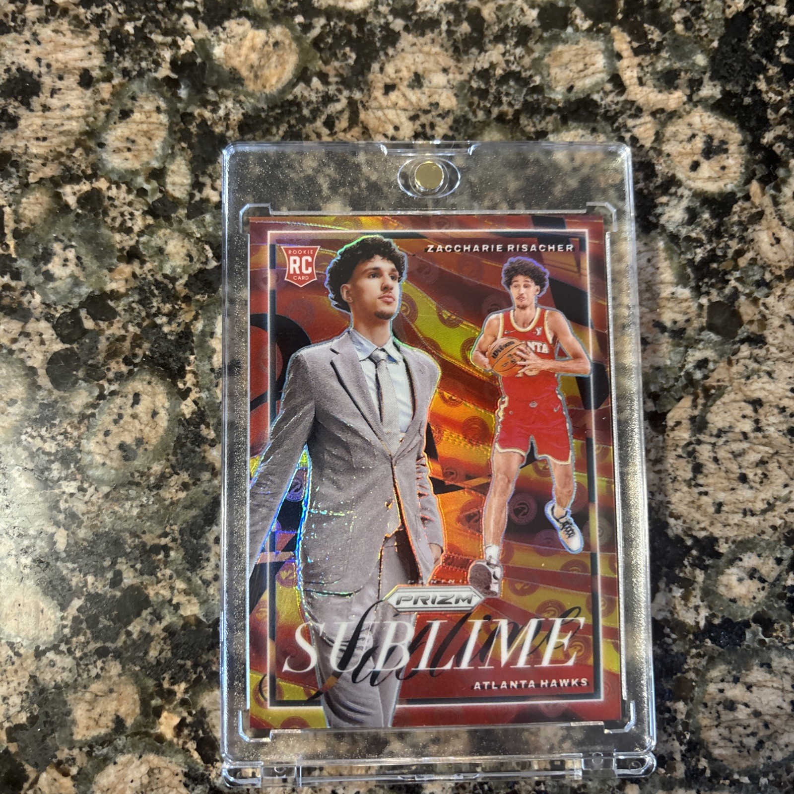 2024-25 Panini Prizm - Sublime Zaccharie Risacher #17 (RC)