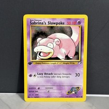 💥 Sabrina's Slowpoke 1st Edition #95/132 - Gym Heroes 2000 Pokemon Vintage Rare on eBay