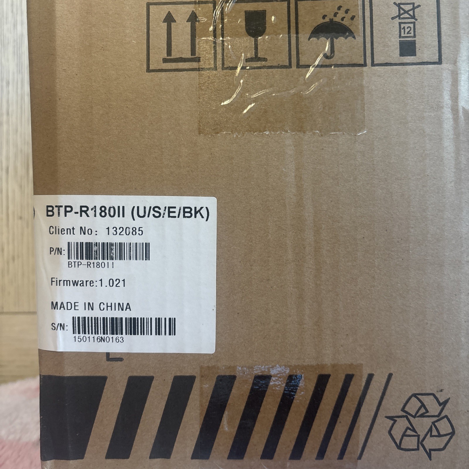 Receipt Printer Model BTP-R180ll Brand New Factory Sealed