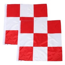 4 PCS Safety Flags Warning Marking Airport Runway Construction Vehicles Site
