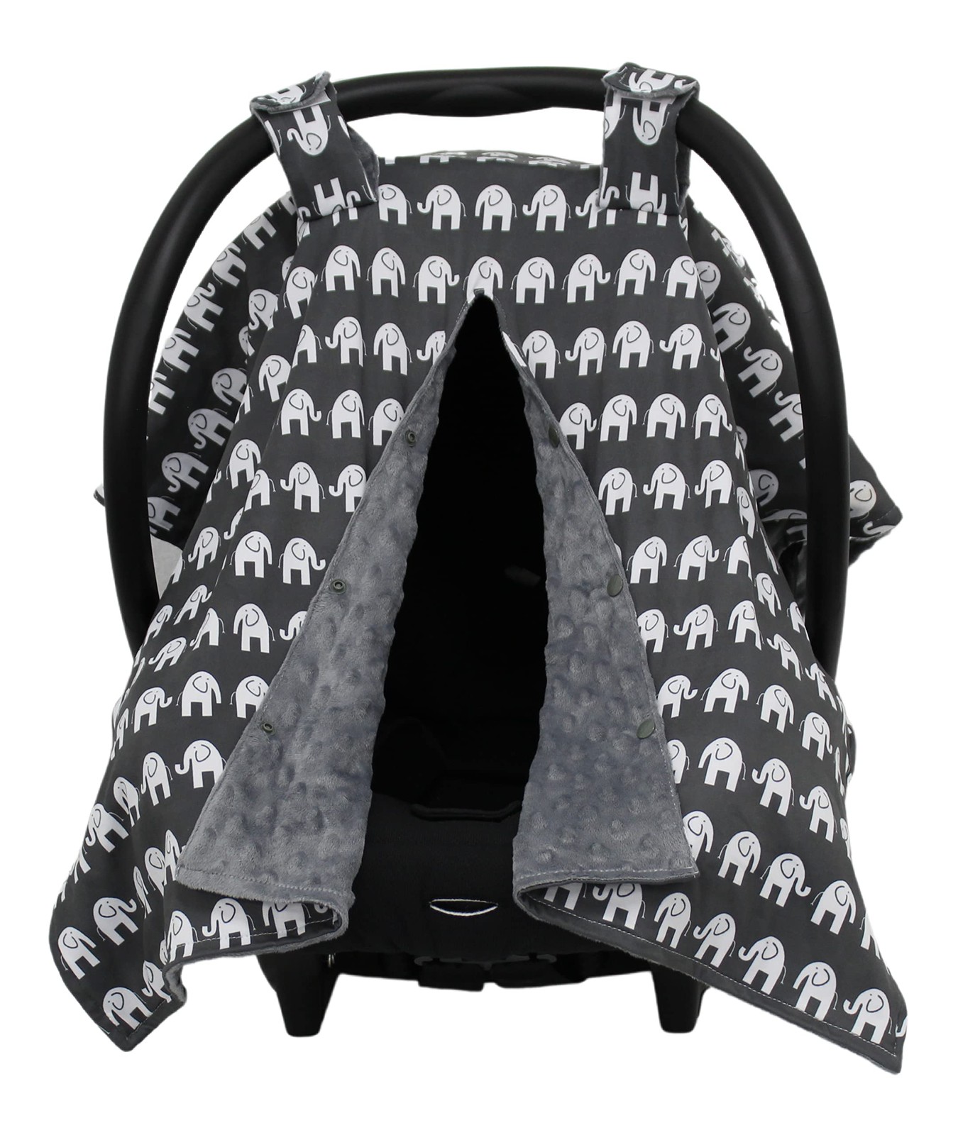Dear Baby Gear Car Seat Canopy Infant Car Seat Cover Elephan