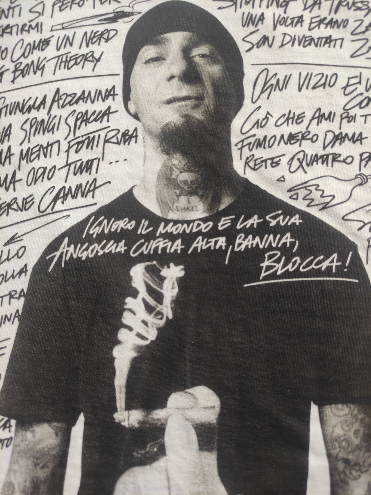 Vintage 00s J AX ARTICOLO 31 Rapper Shirt Ita Rap Hip Hop Fedez Gue Geolier Band