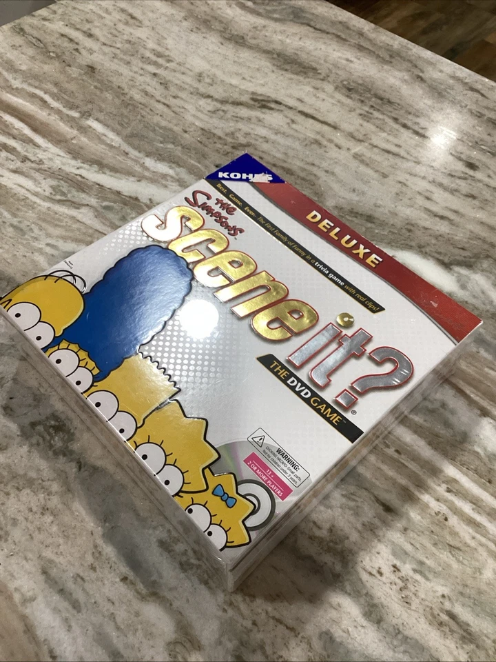 The Simpsons Scene It Deluxe SEALED Brand New Dvd Trivia Game - Image 4 of 4