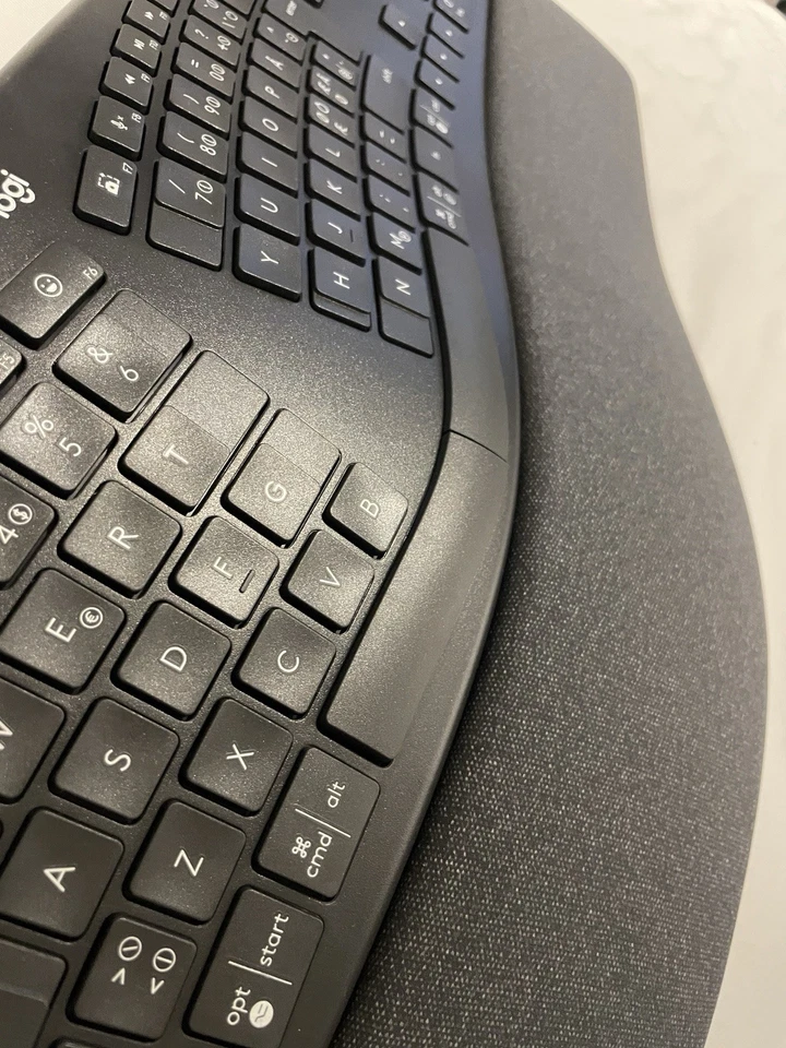 LOGITECH ERGO K860, Handballenauflage, ergonomische, Tastatur, Sonstiges, kabell - Bild 3 von 4
