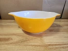 Vintage Pyrex Citrus Orange Cinderella Mixing Bowl #442 1-1/2 Qt Great Condition