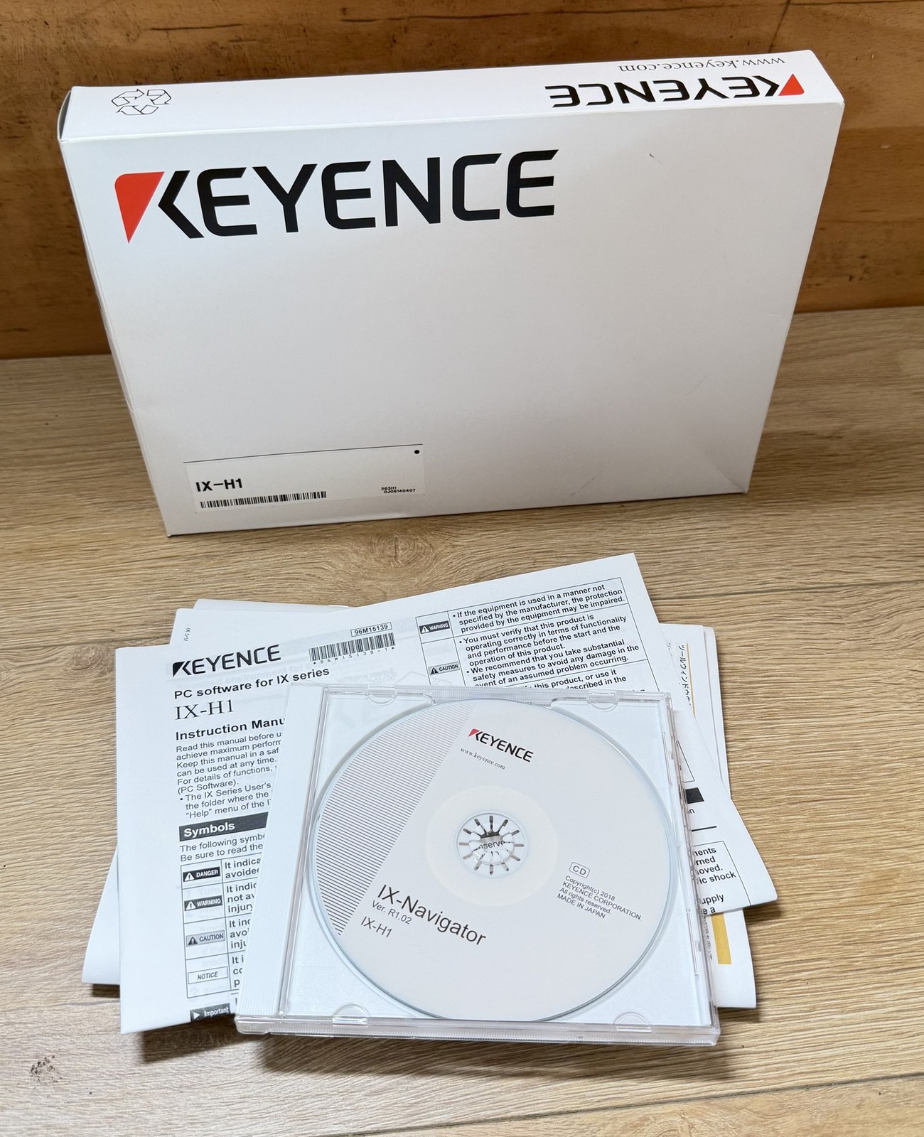Keyence IX-H1 PC Software IX Series IX-Navigator Neu OVP