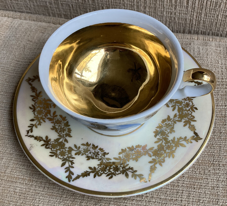 Vintage Schirnding Bavaria Koblenz A.R.H. Zembsch Germany Tea Cup