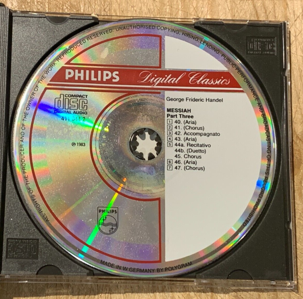 messiah CDセット George Frideric Handel, John Alldis, London Philharmonic