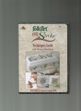 FolkArt One Stroke - Techniques Guide with Donna Dewberry NEW , DVD