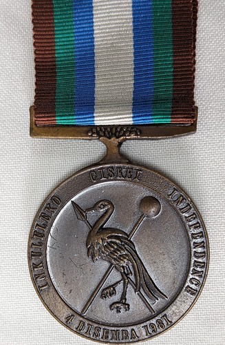 1981 Ciskei Independence Medal from South Africa - Picture 2 of 3