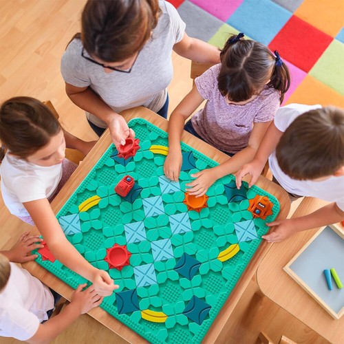 Logischer Straßenbauer,Kinder Logik Puzzle Labyrinth Brettspiele Gehirn Spiele - Bild 6 von 18