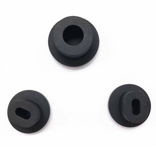 For Jeep Wrangler JK 07-18 Tailgate Plug Set Spare Tire Carrier Rubber - Picture 8 of 10